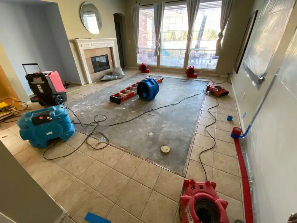 water damage restoration service Twin Lakes